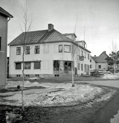Edströms Cafe Arvidsjaur 1940-tal