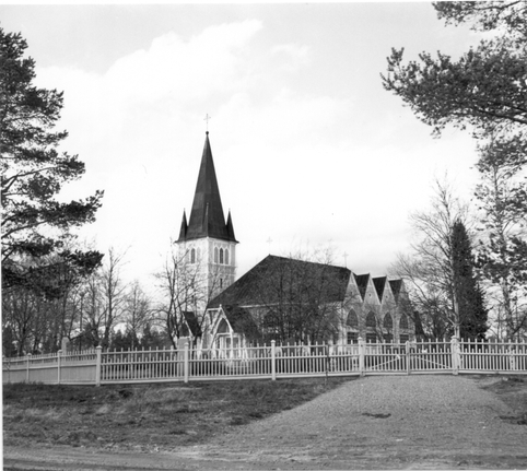 Kyrkan Arvidsjaur 1954