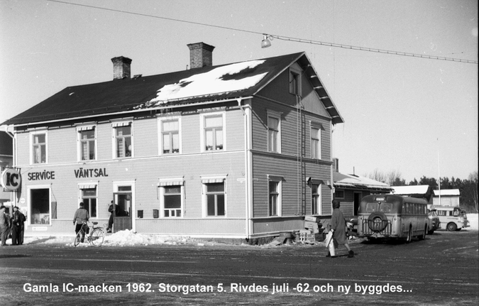 Storgatan 5 Arvidsjaur IC-macken 1962