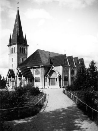 Arvidsjaur kyrka 1921