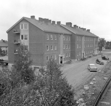 Centrumhuset Arvidsjaur klart 1954