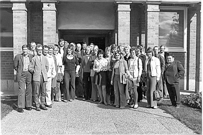 Kommunalhusets personal Arvidsjaur 1970