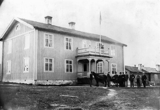 Tingshuset Storgatan slutet av 1890-tal